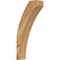 Ekena Millwork 4"W x 10"D x 22"H Thorton Rough Sawn Knee Brace, Western Red Cedar BRC04X10X22THR00RWR - alternate 1